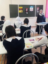 Сегодня в ГБОУ СОШ 9 г. Назрань провели очередную лекцию для старшеклассников 3 Сегодня в ГБОУ СОШ 9 г. Назрань провели очередную лекцию для старшеклассников 3
