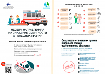 Неделя, направленная на снижение смертности от внешних причин