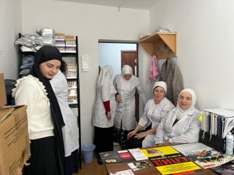 Врачи-эпидемиологи ингушского "Центра Анти-СПИД" побывали в с.п. Нестеровское 5