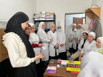 Врачи-эпидемиологи ингушского "Центра Анти-СПИД" побывали в с.п. Нестеровское 1
