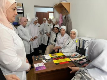 Врачи-эпидемиологи ингушского "Центра Анти-СПИД" побывали в с.п. Нестеровское 6