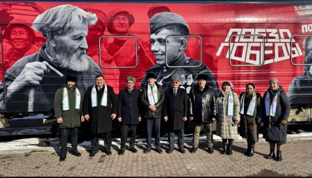 Руководитель нашего Центра Луиза Бекмурзиева посетила &laquo;Поезд Победы&raquo; 1