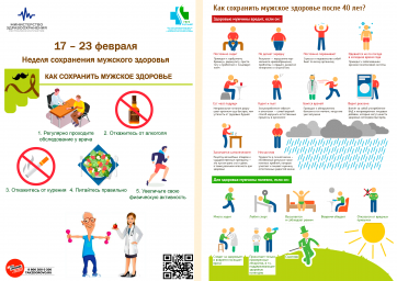 Неделя сохранения мужского здоровья